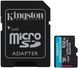 Карта пам'яті Kingston microSD 512GB C10 UHS-I U3 A2 V30 R200/W160MB/s + SD (SDCG4/512GB) [110179], фото 1