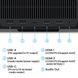 Проєктор BENQ GP520, DLP,4K UHD, ANSI 2600Lm,200000:1,Android11,2хHDMI,USB,Wi-Fi,BT5.0,16:9,сірий (9HJT17759E) [403118], фото 4