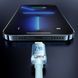 Кабель Baseus Crystal Shine USB - Lightning (M/M), 2.4A, 2 м Sky Blue (CAJY001203) [604330], фото 5
