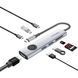 USB-хаб Promate USB Type-C Grey (comandhub-lite) [605176], фото 1