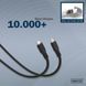 Кабель DIGITUS USB-C заряджання/синхронізації, USB 4.0 Gen 2, 20G, 240W, 8K, силіконовий, 2м, чорний (AK-300344-020-S) [108606], фото 5