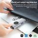 USB-хаб Promate USB Type-C Grey (comandhub-lite) [605176], фото 8