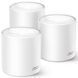 Система WiFi-Mesh TP-LINK Deco X10 AX1500, 1xGE LAN, 1xGE WAN, 3мод (DECO-X10-3-PACK) [104678], фото 1