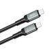 Кабель XO USB Type-C - USB Type-C (M/M), 5А, 240W, 2 м, Black (NB-Q264B-CC.black) [604383], фото 3