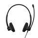 Гарнітура комп'ютерна стерео On-Ear EPOS IMPACT 100 MS, USB C + A, Microsoft Teams, односпрямований, 2м, Чорний (1001421) [111716], фото 5