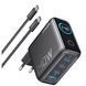 Мережевий зарядний пристрій Anker Laptop GaN Charger Black, 140W 3xUSB-C 1xUSB-A Display + кабель USB Type-C (B2697GZ1) [603383], фото 3