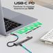USB-хаб Promate USB Type-C Grey (comandhub-lite) [605176], фото 6