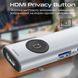 USB-хаб Promate USB Type-C Grey (comandhub-lite) [605176], фото 4