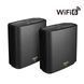 Система WiFi-Mesh ASUS ZenWiFi XT9 AX7800, 3xGE LAN, 1x2.5GE WAN, 1xUSB 3.2, 1 мод, чорний (90IG0740-MO3B50) [104525], фото 4