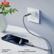 Кабель XO NB275 Zinc Alloy Silicone Type-C/USB-A to TYPE-C/Lightning - 4-in-1 - 60W - 1m Gray (NB275_4-in-1_Gray) [202516], фото 3
