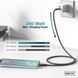 Кабель DIGITUS USB-C заряджання/синхронізації, USB 4.0 Gen 2, 20G, 240W, 8K, силіконовий, 2м, чорний (AK-300344-020-S) [108606], фото 11
