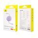 Кабель Baseus Free2Draw Mini Retractable Charging Cable Type-C to Type-C 100W 1m Nebula Purple (P10364500511-00) [802518], фото 2