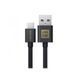 Кабель Luxe Cube USB Type-А - USB Type-C (M/M), 3 А, 1 м, чорний (8886668686112) [603798], фото 4