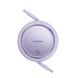 Кабель Baseus Free2Draw Mini Retractable Charging Cable Type-C to Type-C 100W 1m Nebula Purple (P10364500511-00) [802518], фото 1