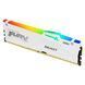 Пам'ять ПК Kingston DDR5 32GB 6000 FURY Beast RGB XMP Білий (KF560C40BWA-32) [13854], фото 3