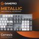 Клавіатура GamePro Genesis Metallic Outemu Red Swithes USB Gray (MK144G) [615509], фото 7
