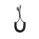 Кабель Baseus Fish eye Spring Data Cable Lightning 1m Black (CALSR-01) [802342], фото 1
