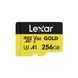Карта пам&rsquo;яті MICRO SDXC 256GB UHS-II GOLD LEXAR (LMSGOLD256G-BNNNG) [501794], фото 1