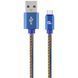 Кабель Cablexpert USB - USB Type-C V 2.0 (M/M), 2 м, синій (CC-USB2J-AMCM-2M-BL) [603669], фото 2