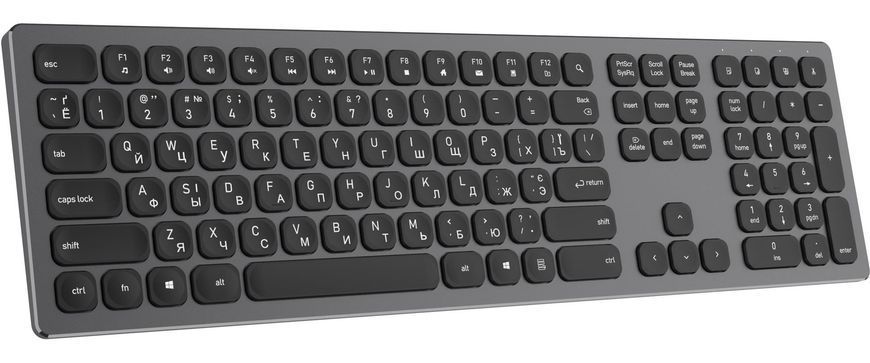 Клавіатура бездротова OfficePro Black (SK1550B) [606048]