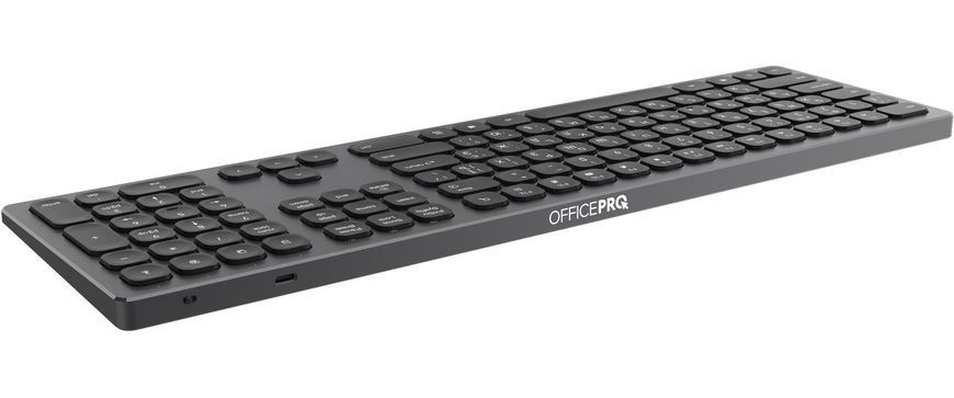 Клавіатура бездротова OfficePro Black (SK1550B) [606048]