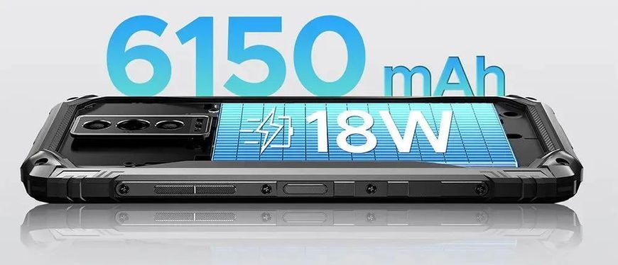 Смартфон Doogee Blade 10 Pro Energy 6.56" 6/256ГБ, 2SIM, 5150мА&bull;год, чорний (6923740271346) [114029]