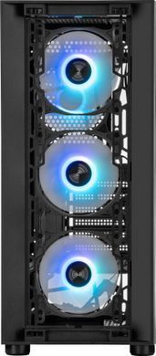 Корпус Prologix (Glower GM-07RBA Black) [619615]