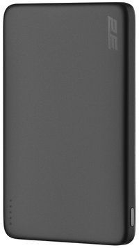 Акумулятор портативний літій-іонний Power Bank 2E Slim Wireless QI 5000мА&middot;год, 18Вт, PD, сірий (2E-PB0515-GREY) [114057]