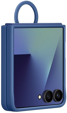 Чохол Samsung Flip 7 Ring Case Blue (EF-PF766TNEGUA) [202700]