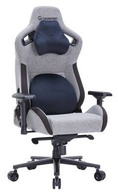 Крісло для геймерів GamePro Dark Grey (GC900DG) [611615]