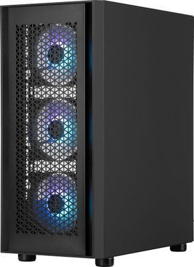 Корпус Prologix (Glower GM-07RBA Black) [619615]