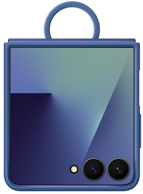 Чохол Samsung Flip 7 Ring Case Blue (EF-PF766TNEGUA) [202700]