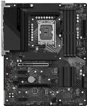 Материнська плата AsRock (1700/Z790, 4*DDR5, 2*PCIex16, HDMI/eDP, 4xSATA, 4xM.2, 2.5Glan, 7.1ch, ATX (Z790 PG LIGHTNING) [403888]