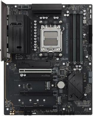 Материнcька плата ASUS B850 MAX GAMING WIFI sAM5 B850 4xDDR5 M.2 HDMI DP ATX (90MB1PR0-M0EAY0) [114413]