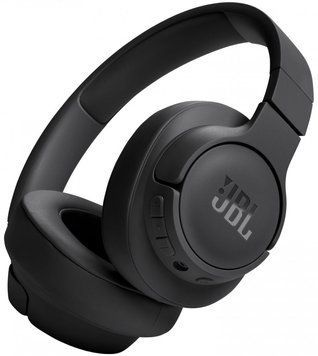 Навушники Over-ear JBL T720 BT 5.3, Wireless, Mic, Чорний (JBLT720BTBLK) [115145]