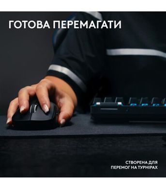 Клавiатура бездротова Logitech G PRO X TKL Lightspeed Black Tactile (920-012136) [611524]