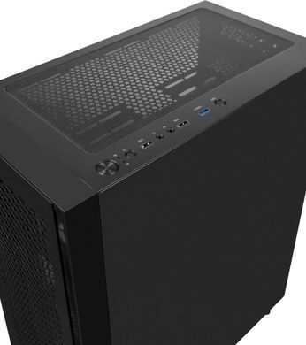 Корпус Prologix (Glower GM-07RBA Black) [619615]
