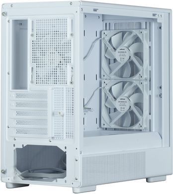 Корпус Zalman P10 Namu без БЖ, 1xUSB3.0, 1xUSBType-C, 2x120мм, 1x120мм ARGB, VGA 340мм, LCS ready, TG Side Panel, mATX, білий (P10NAMUWHITE) [111332]
