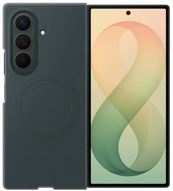 Чохол Samsung Fold 8 Ultra Silicone Magnet Case Green (EF-EF976CGEGUA) [204758]