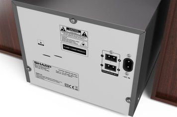 Мікросистема Sharp Micro Sound System Brown (XL-B512(BR)) [619256]