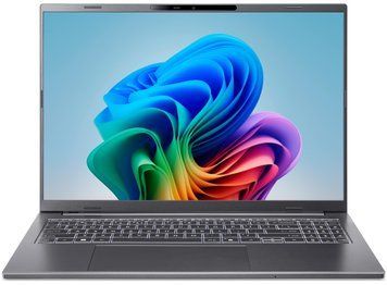 Ноутбук Acer Aspire 16 A16-61M 16" WUXGA+ OLED, AMD R5-340, 32GB, F1TB, UMA, Lin, сірий (NX.JS3EU.003) [111396]