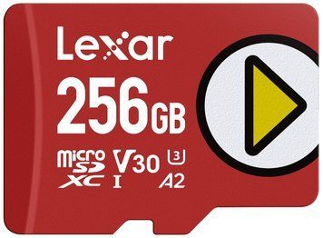 Карта пам&rsquo;яті MICRO SDXC 256GB UHS-I PLAY LEXAR (LMSPLAY256G-BNSNG) [501795]