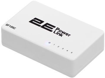 Комутатор 2E PowerLink SF105C, 5xFE, Некерований (2E-SF105C) [104934]