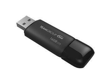 Флеш-накопичувач USB 16GB Team C173 Pearl Black (TC17316GB01) [613839]