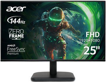 Монітор Acer 24.5" EK251QP6bi D-Sub, HDMI, IPS, 144Hz, 1ms, FreeSync (UM.KE1EE.601) [112556]