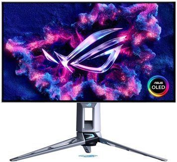 Монітор Asus 26.5" ROG Swift PG27AQWP-W 2xHDMI, DP, 3xUSB, OLED, 2560x1440, 540Hz, 0.02ms, DCI-P3 99.5%, FreeSync, Pivot, HDR500 (90LM0CF2-B01971) [114612]