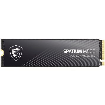 Накопичувач SSD 2TB MSI Spatium M560 M.2 2280 PCIe 5.0 x4 NVMe 3D NAND (S78-440Q940-P83) [614293]