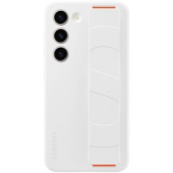 Чохол-накладка Samsung Silicone Grip Case для Samsung Galaxy S23 SM-S911 White (EF-GS911TWEGRU) [602877]