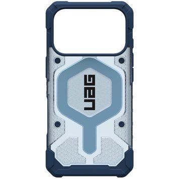 Чохол-накладка UAG Pathfinder Clear MagSafe Bundle для Apple iPhone 17 Pro Blues Lanyard (1145511BV03) [620377]