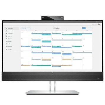 Монітор TFT 23.8" HP E24mv G4, IPS, HDMI, VGA, DP, USB, Cam, HAS, Pivot, колонки, сріблястий (169L0AA) [405407]